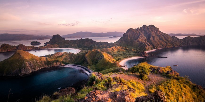 Komodon saaret Indonesiassa