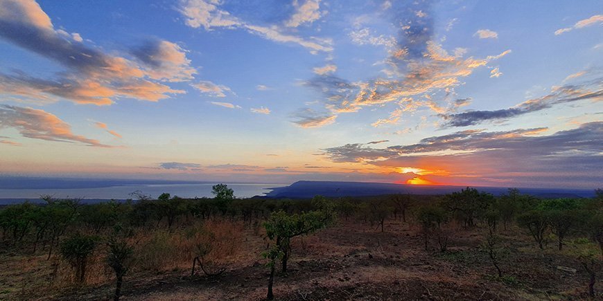 Näkymä Ngorongoro Wild Campista