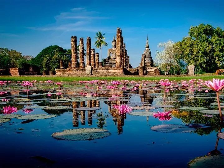 Bangkokista Chiang Raihin