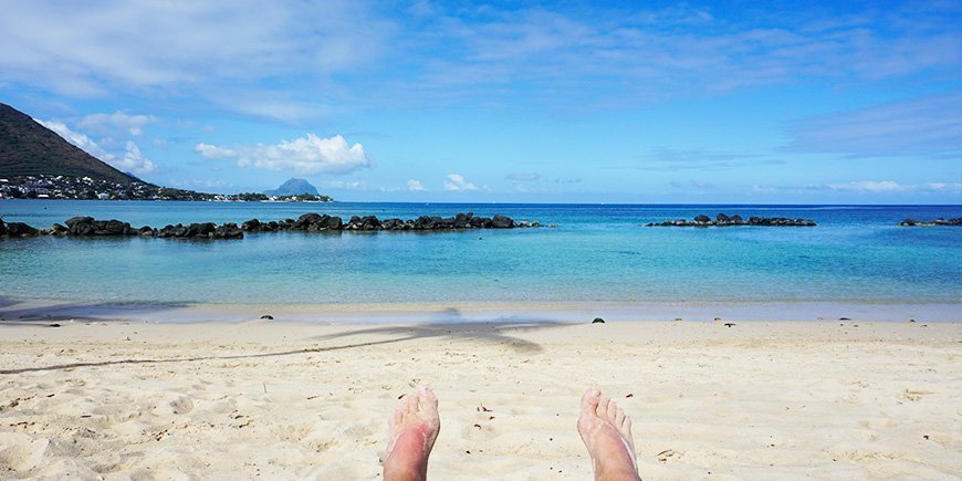 Ranta Länsi-Mauritiuksella